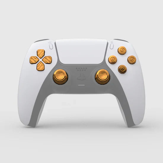 Metal ABXY Dpad Thumbsticks Action Buttons for PS5 Controller