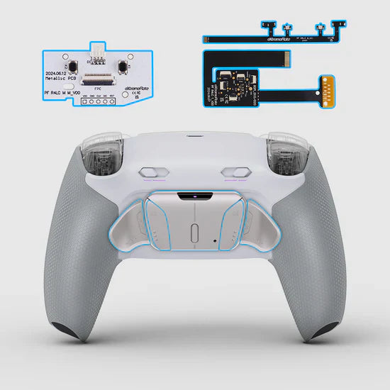 Real Metal Buttons (RMB) Version RISE4 Plus MAX Back Paddles Kit for PS5 Controller BDM - 010/020