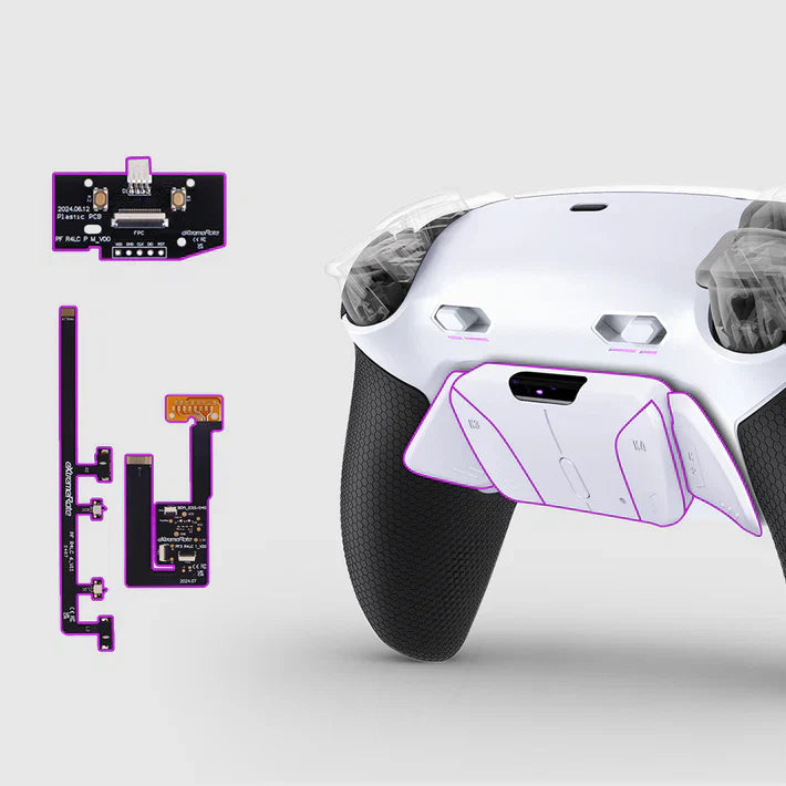 RISE4 Plus MAX Back Paddles Kit for PS5 Controller BDM - 030/040/050/060