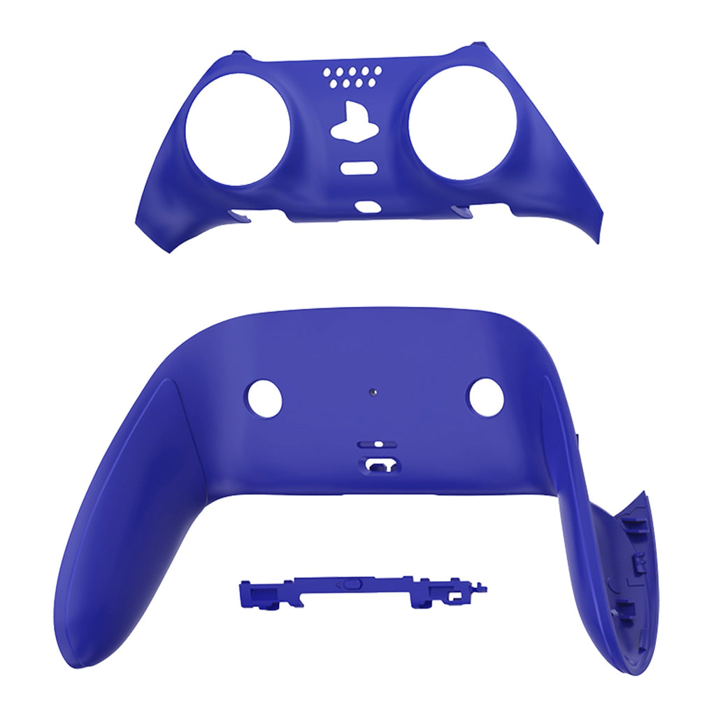 eXtremeRate Replacement Top Bottom Decorative Trim Shell Compatible with PS5 Edge Controller - Dream Blue eXtremeRate