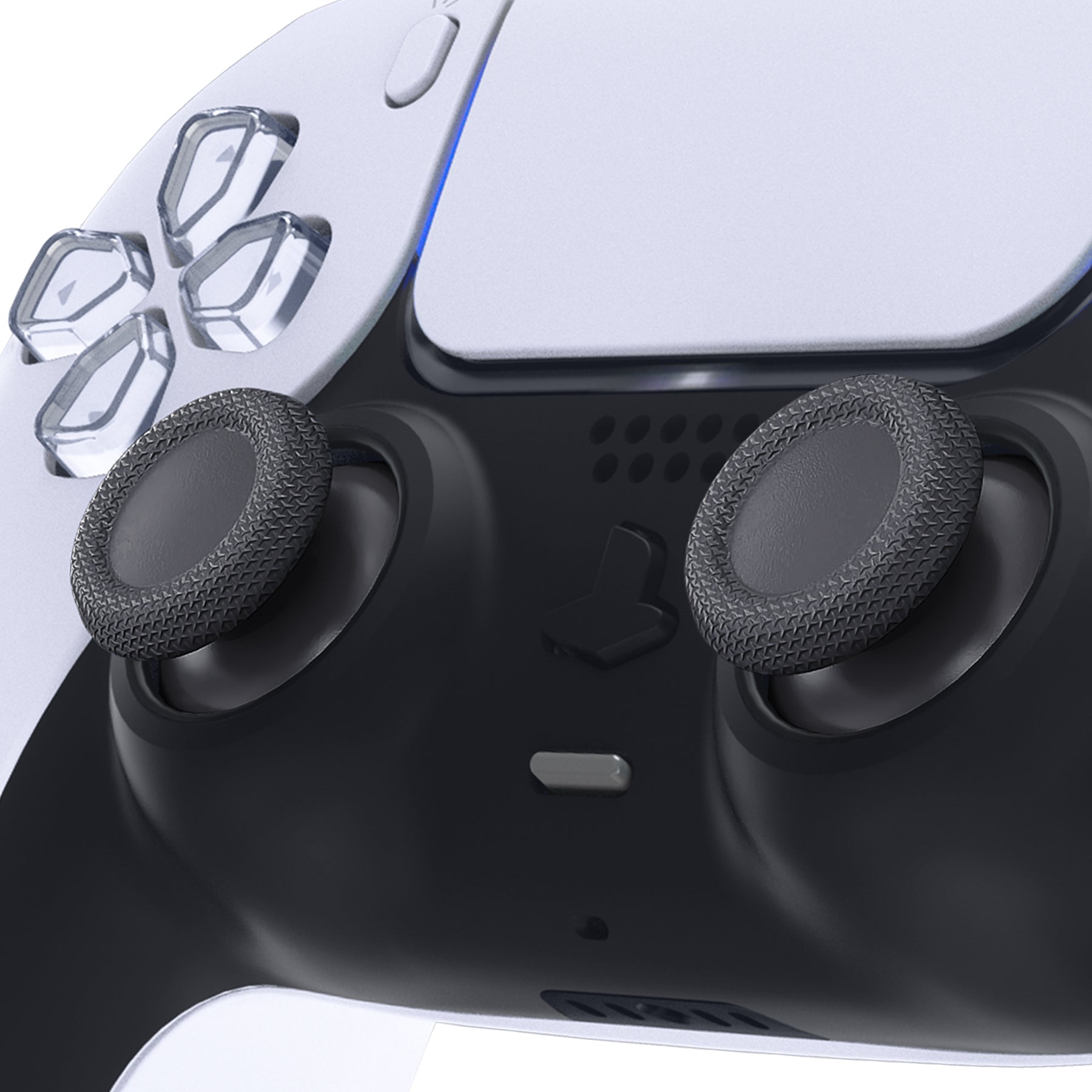 eXtremeRate Replacement Thumbsticks Analog Stick Joystick Compatible with PS5 & PS4 All Model Controller - Classic Gray eXtremeRate