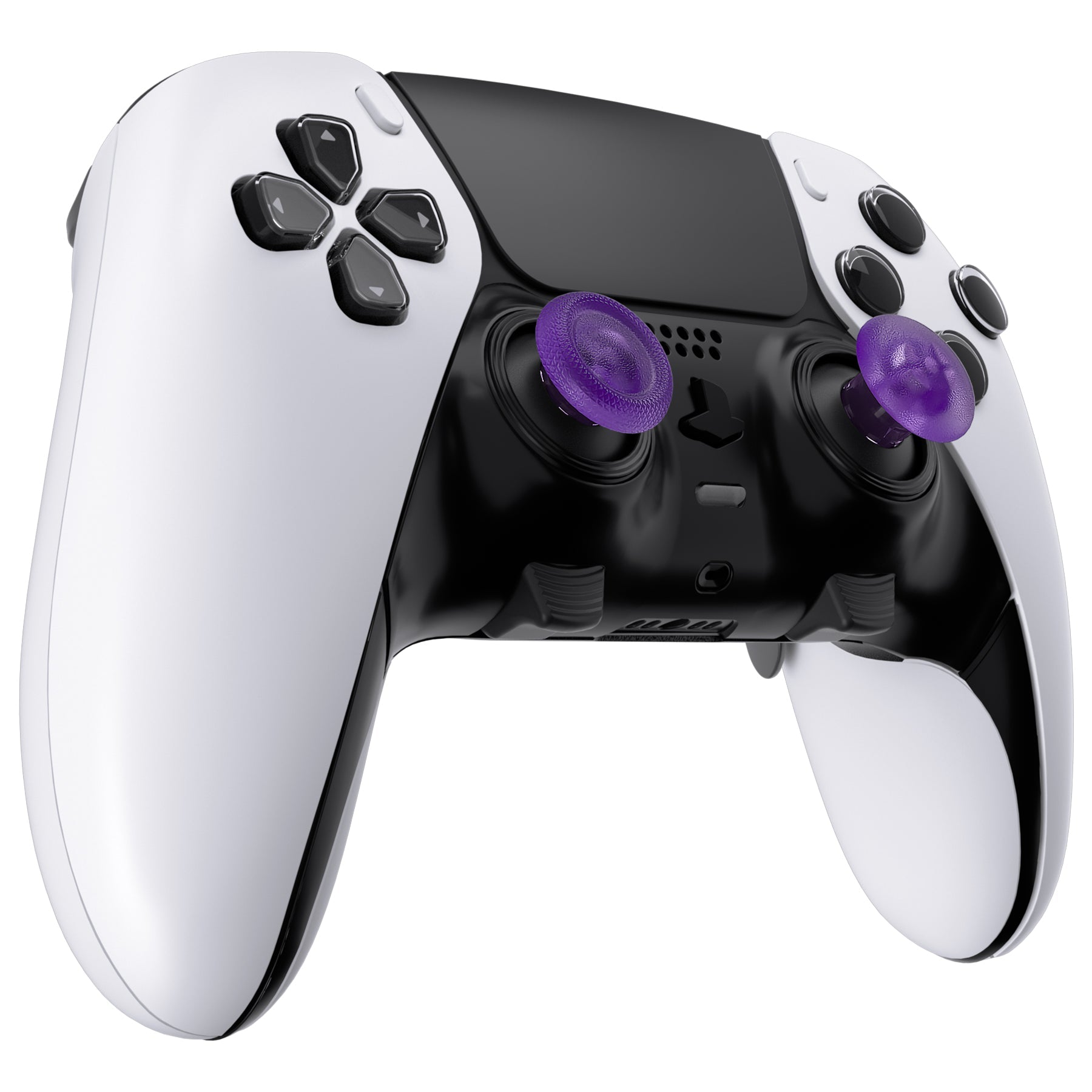eXtremeRate Replacement Swappable Thumbsticks for PS5 Edge Controller - Clear Atomic Purple eXtremeRate
