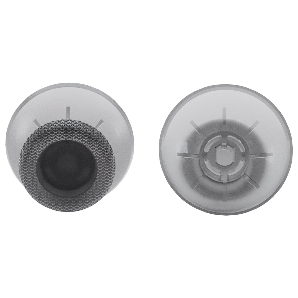eXtremeRate Replacement Thumbsticks Analog Stick Joystick Compatible with PS5 & PS4 All Model Controller - Clear Black eXtremeRate