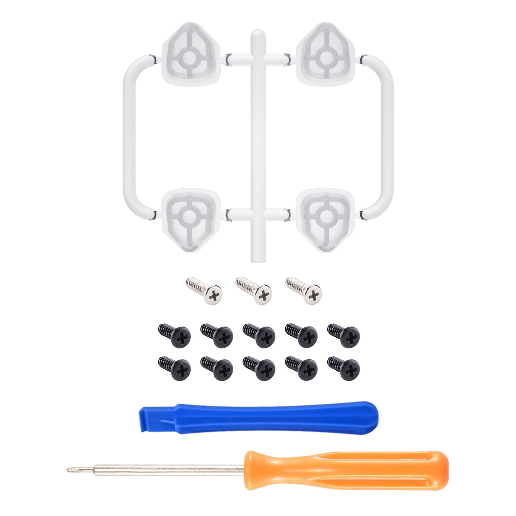 eXtremeRate Ergonomic Split Dpad Buttons (SDP Buttons) for PS5 & PS5 Edge & PS4 All Model Controller - Clear eXtremeRate