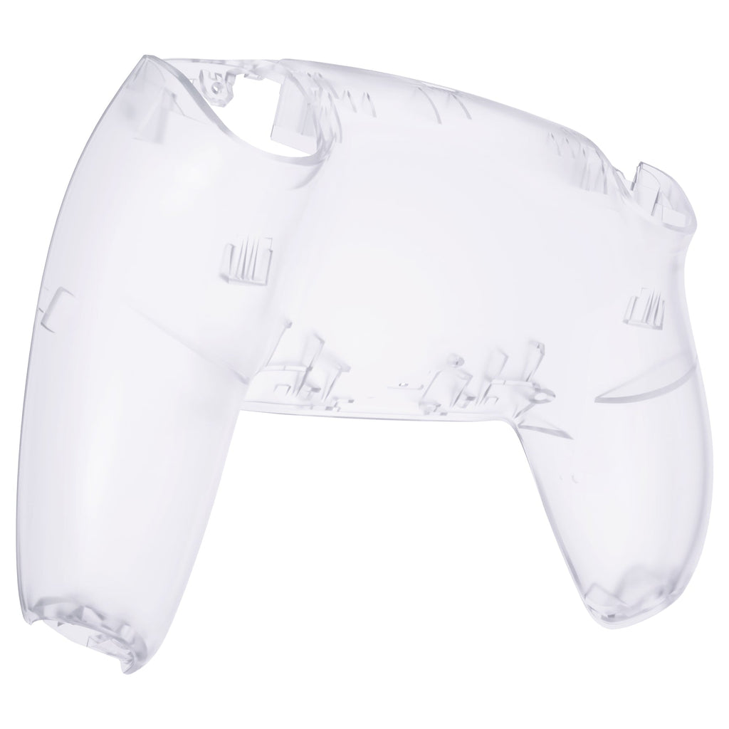 eXtremeRate Replacement Back Housing Bottom Shell Compatible with PS5 Controller BDM-010/020/030/040/050 - Clear eXtremeRate