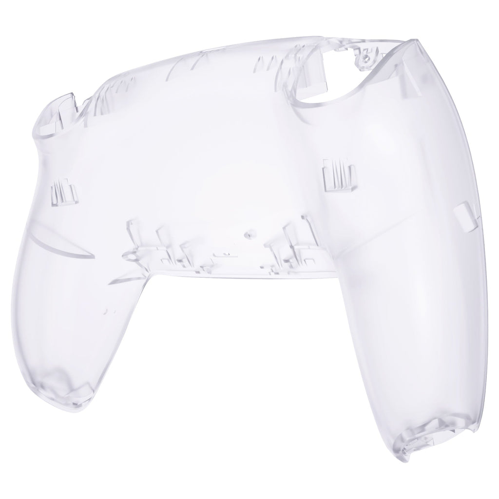 eXtremeRate Replacement Back Housing Bottom Shell Compatible with PS5 Controller BDM-010/020/030/040/050 - Clear eXtremeRate