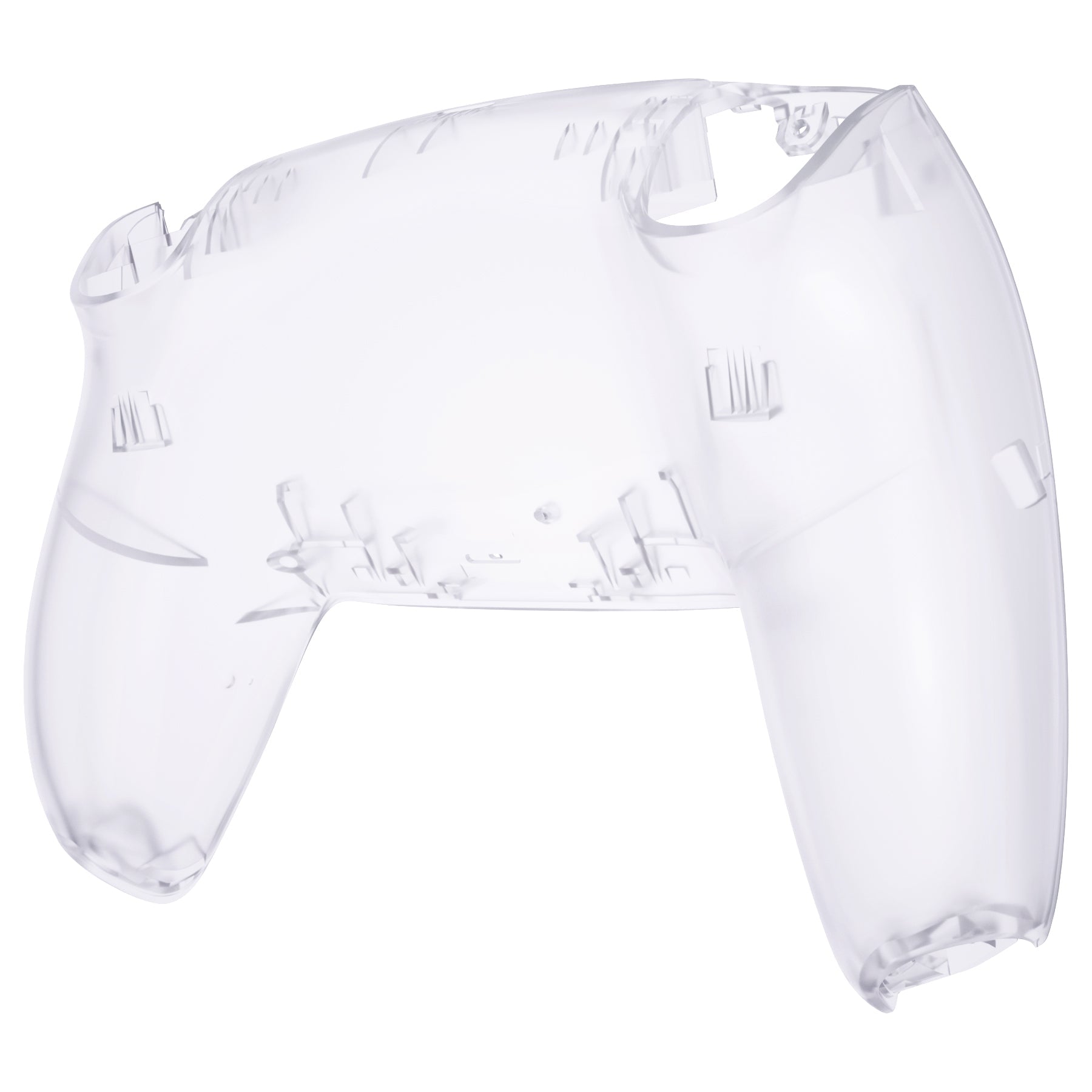 eXtremeRate Replacement Back Housing Bottom Shell Compatible with PS5 Controller BDM-010/020/030/040/050 - Clear eXtremeRate