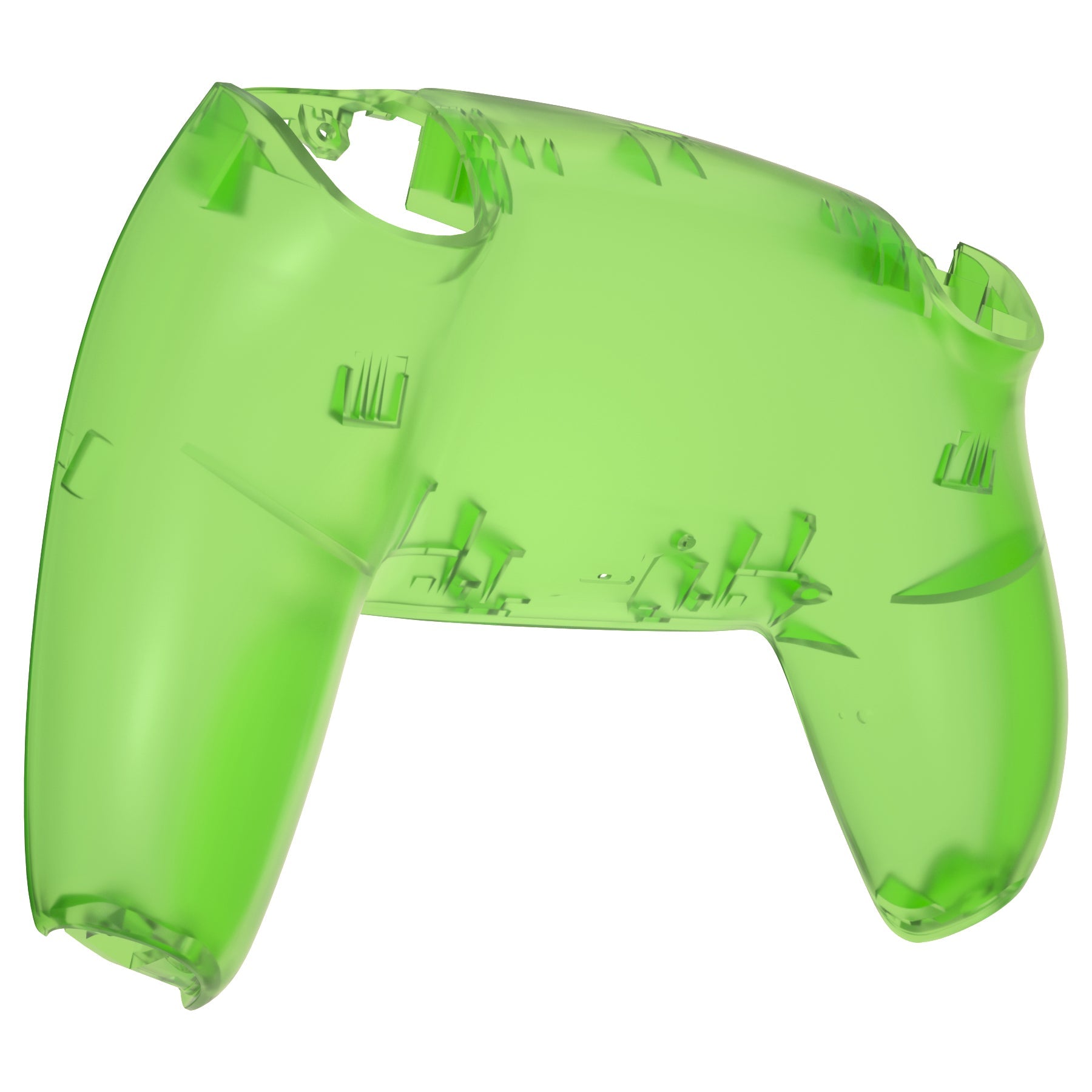eXtremeRate Replacement Back Housing Bottom Shell Compatible with PS5 Controller BDM-010/020/030/040/050 - Clear Green eXtremeRate