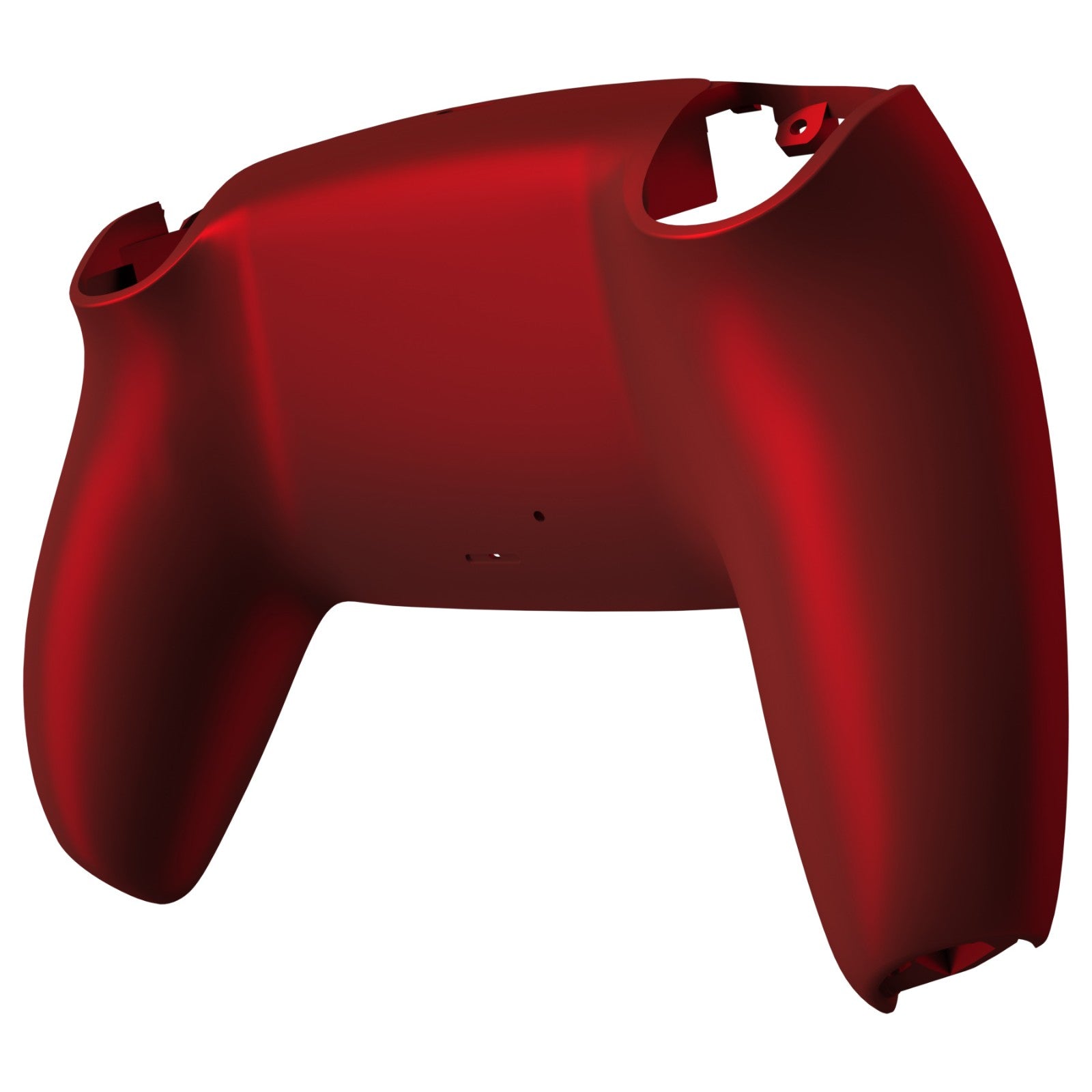 eXtremeRate Replacement Back Housing Bottom Shell Compatible with PS5 Controller BDM-010/020/030/040/050 - Scarlet Red eXtremeRate