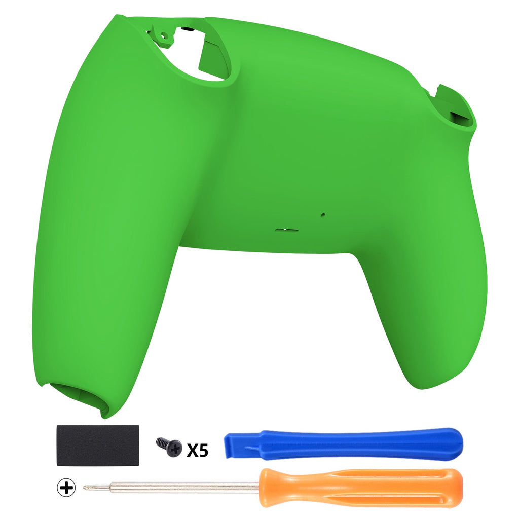eXtremeRate Replacement Back Housing Bottom Shell Compatible with PS5 Controller BDM-010/020/030/040/050 - Green eXtremeRate