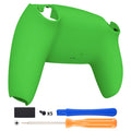 eXtremeRate Replacement Back Housing Bottom Shell Compatible with PS5 Controller BDM-010/020/030/040/050 - Green eXtremeRate