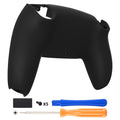 eXtremeRate Replacement Back Housing Bottom Shell Compatible with PS5 Controller BDM-010/020/030/040/050 - Black eXtremeRate