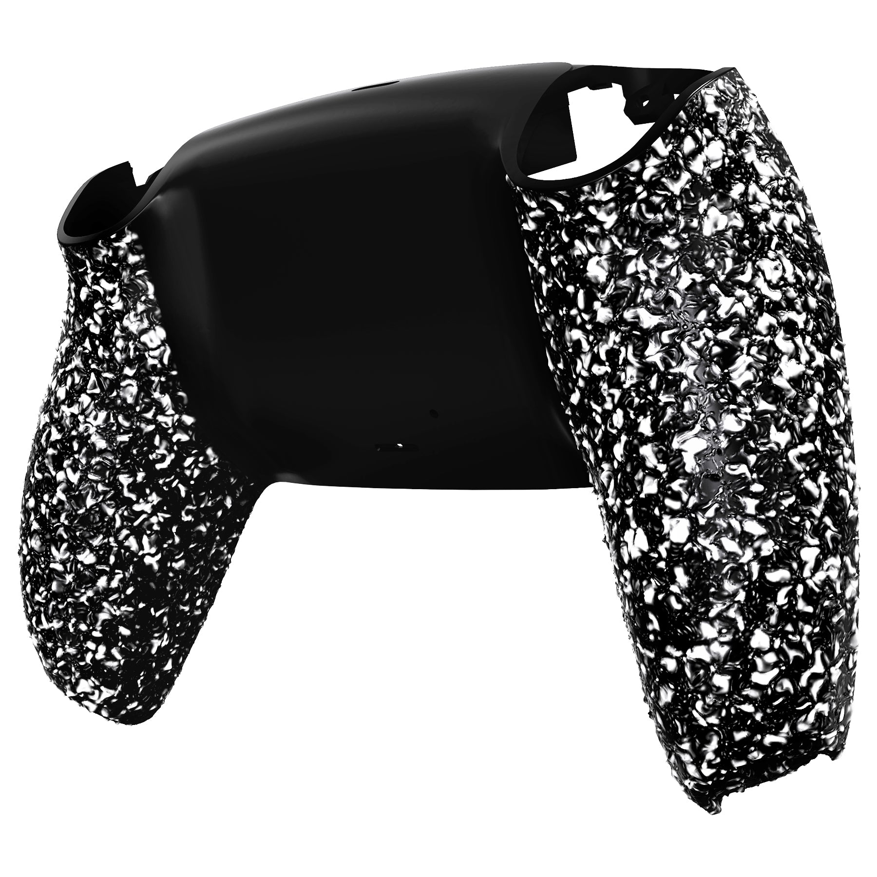 eXtremeRate Replacement Back Housing Bottom Shell Compatible with PS5 Controller BDM-010/020/030/040/050 - Textured White eXtremeRate