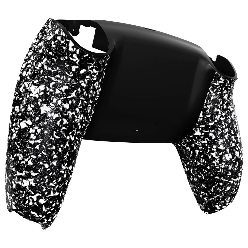 eXtremeRate Replacement Back Housing Bottom Shell Compatible with PS5 Controller BDM-010/020/030/040/050 - Textured White eXtremeRate