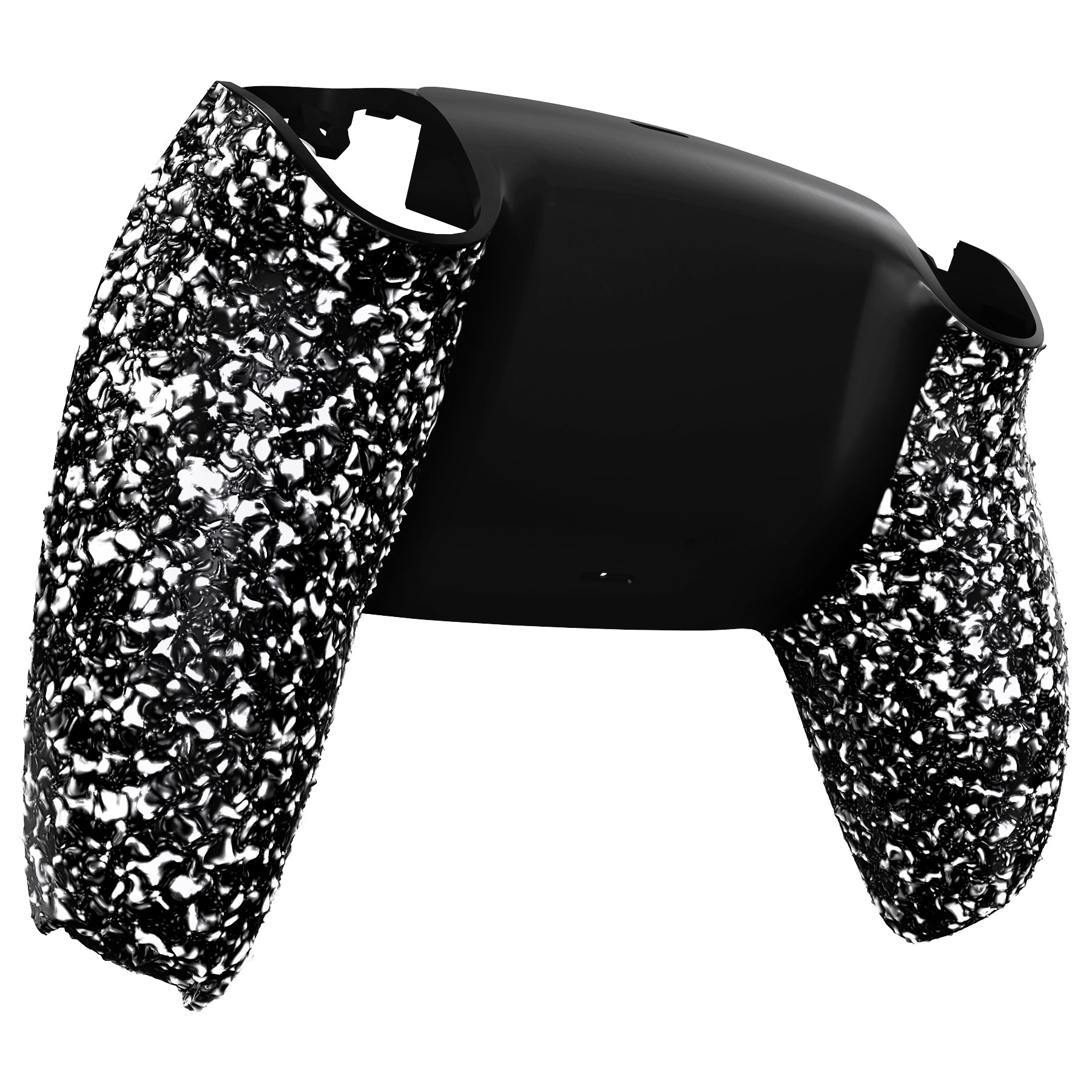 eXtremeRate Replacement Back Housing Bottom Shell Compatible with PS5 Controller BDM-010/020/030/040/050 - Textured White eXtremeRate