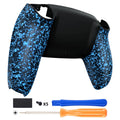 eXtremeRate Replacement Back Housing Bottom Shell Compatible with PS5 Controller BDM-010/020/030/040/050 - Textured Blue eXtremeRate