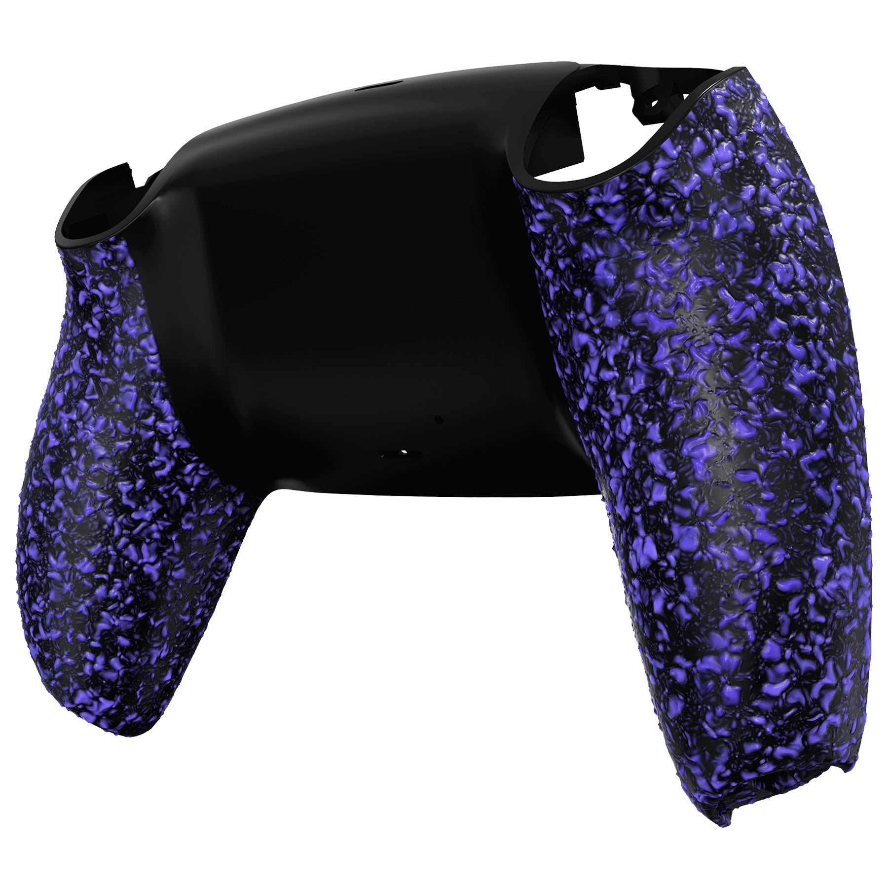 eXtremeRate Replacement Back Housing Bottom Shell Compatible with PS5 Controller BDM-010/020/030/040/050 - Textured Purple eXtremeRate