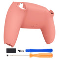 eXtremeRate Replacement Back Housing Bottom Shell Compatible with PS5 Controller BDM-010/020/030/040/050 - Coral eXtremeRate