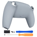 eXtremeRate Replacement Back Housing Bottom Shell Compatible with PS5 Controller BDM-010/020/030/040/050 - New Hope Gray eXtremeRate