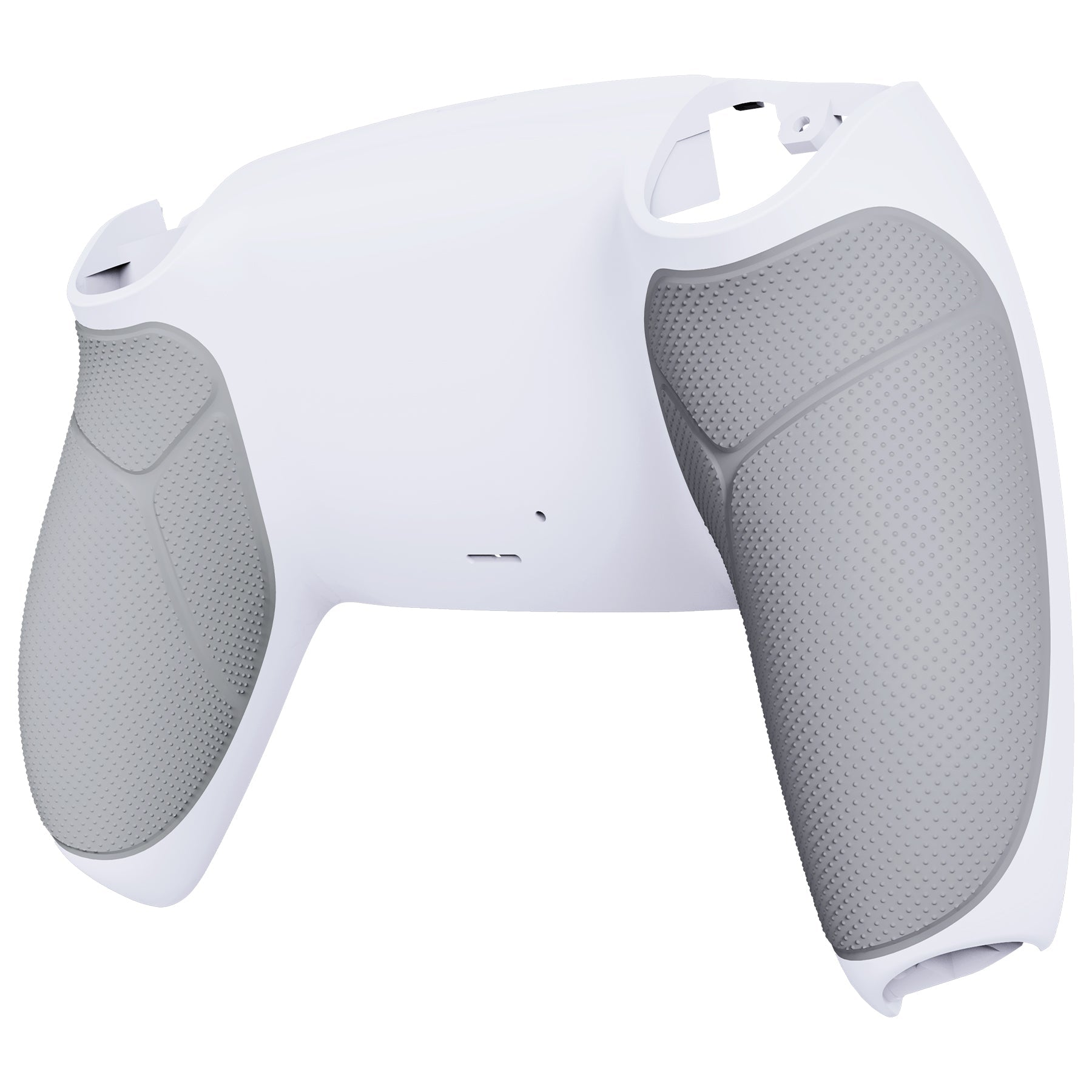 eXtremeRate Performance Grip Replacement Back Housing Bottom Shell Compatible with PS5 Controller BDM-010/020/030/040/050 - Rubberized White eXtremeRate