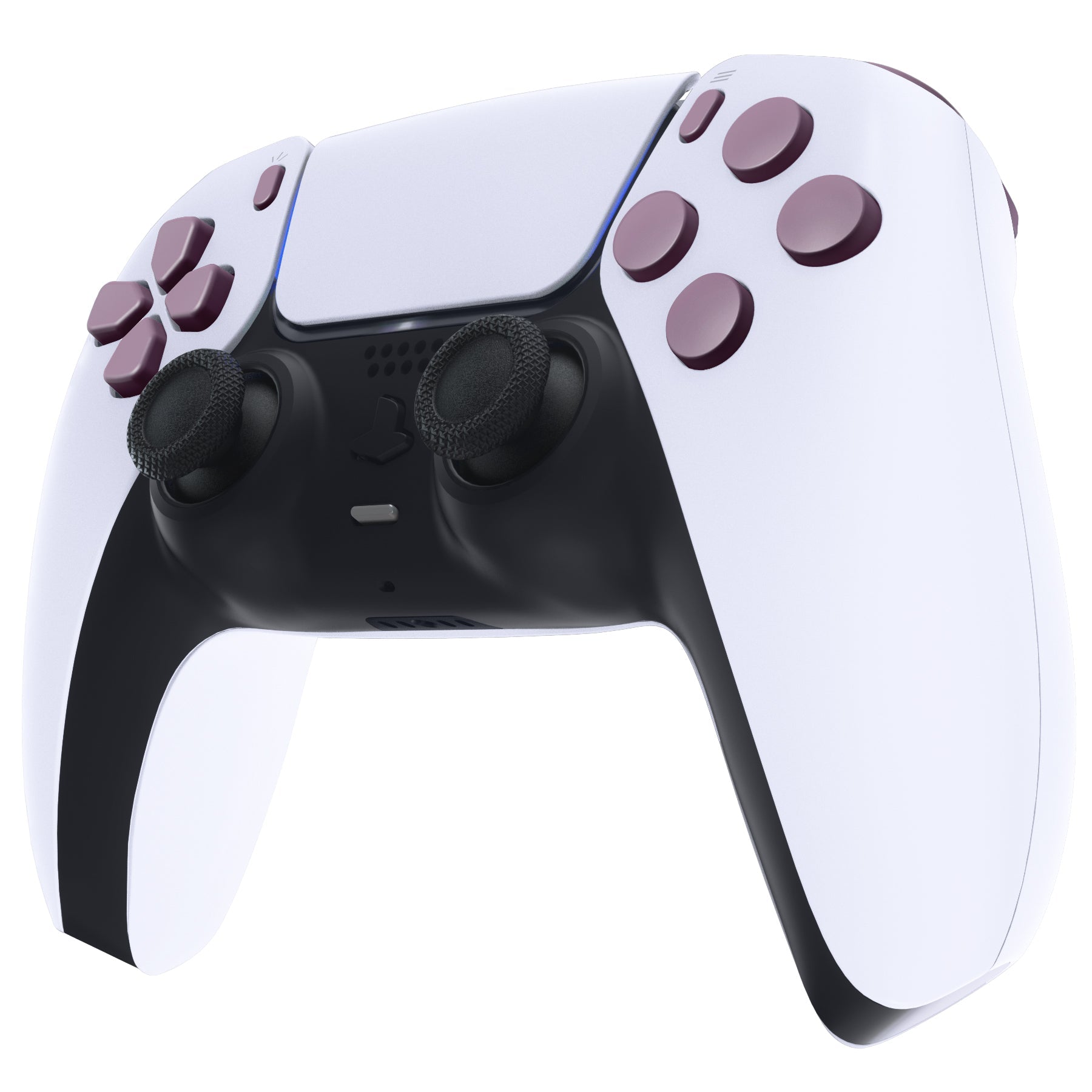 eXtremeRate Replacement Full Set Buttons Compatible with PS5 Controller BDM-030/040/050/060 - Dark Grayish Violet eXtremeRate