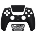 eXtremeRate LUNA Redesigned Replacement Front Shell with Touchpad Compatible with PS5 Controller BDM-010/020/030/040/050/060 - Black eXtremeRate