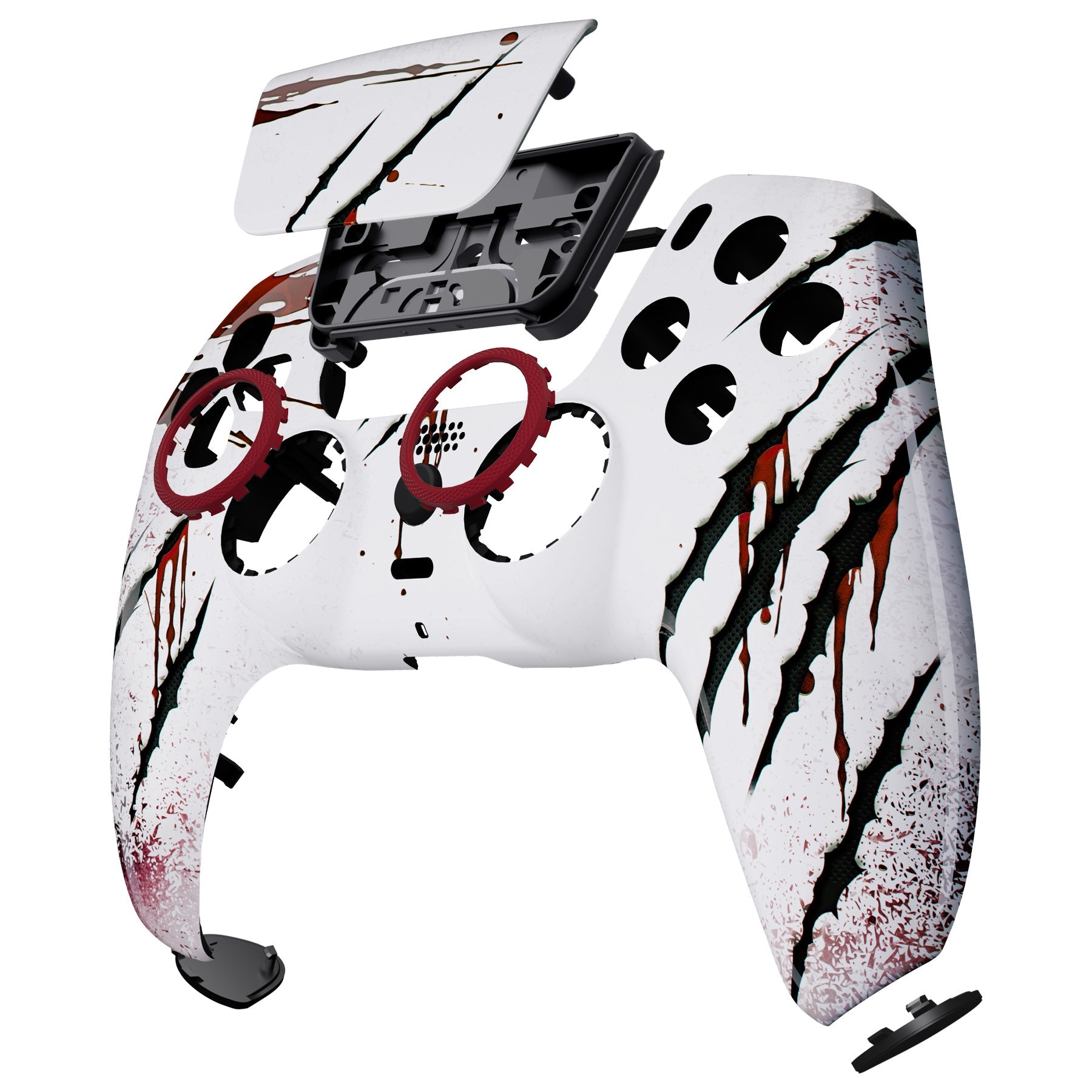 eXtremeRate LUNA Redesigned Replacement Front Shell with Touchpad Compatible with PS5 Controller BDM-010/020/030/040/050/060 - Wild Attack eXtremeRate
