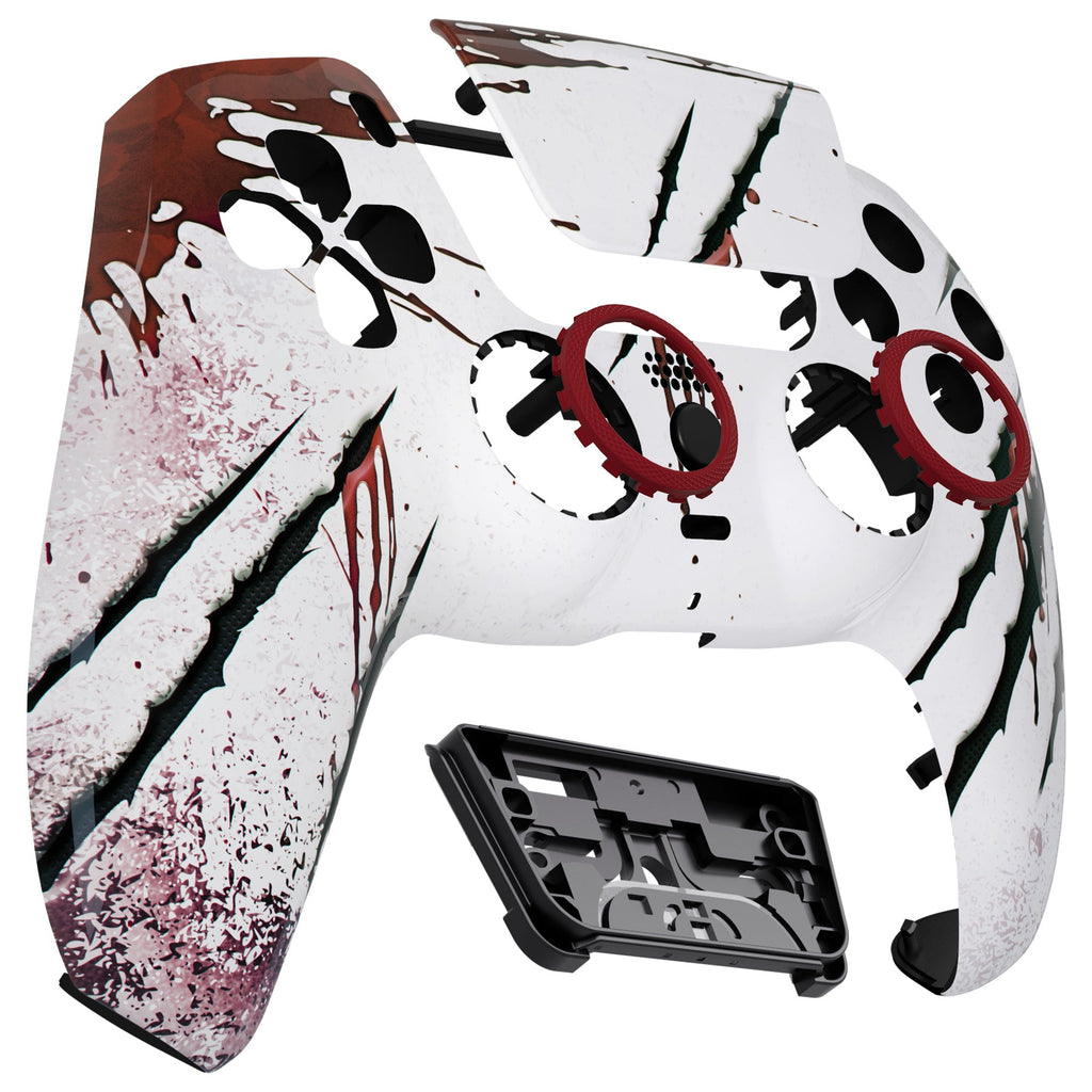 eXtremeRate LUNA Redesigned Replacement Front Shell with Touchpad Compatible with PS5 Controller BDM-010/020/030/040/050/060 - Wild Attack eXtremeRate