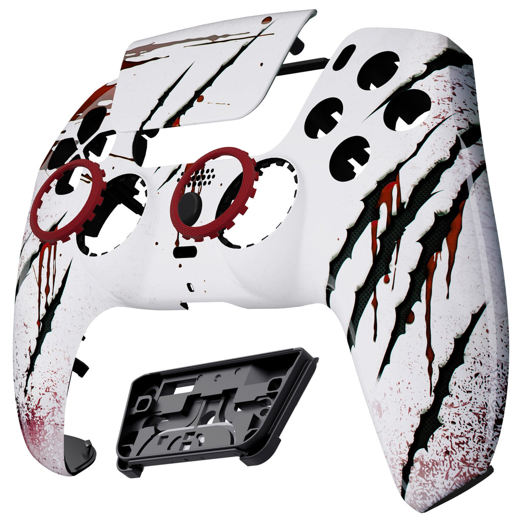 eXtremeRate LUNA Redesigned Replacement Front Shell with Touchpad Compatible with PS5 Controller BDM-010/020/030/040/050 - Wild Attack eXtremeRate
