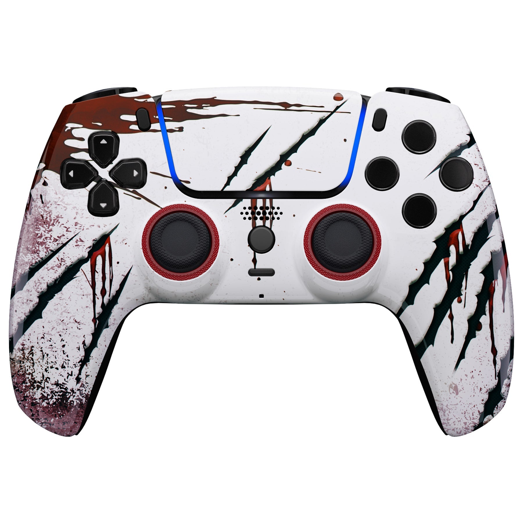 eXtremeRate LUNA Redesigned Replacement Front Shell with Touchpad Compatible with PS5 Controller BDM-010/020/030/040/050 - Wild Attack eXtremeRate