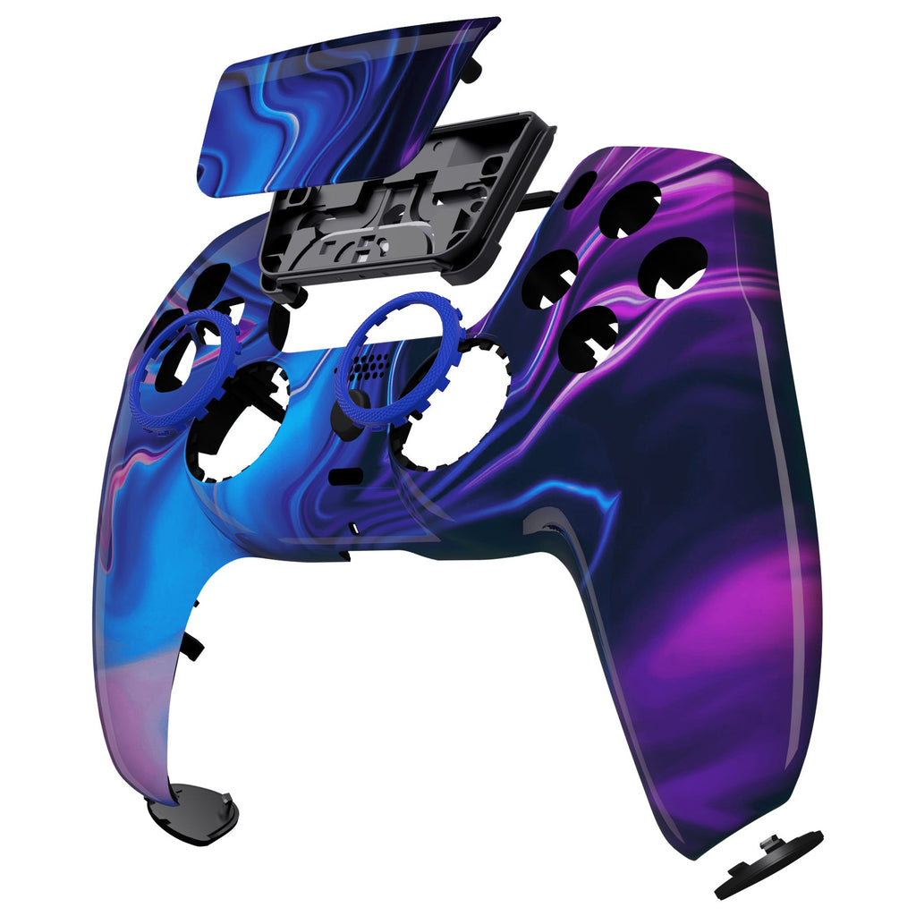 eXtremeRate LUNA Redesigned Replacement Front Shell with Touchpad Compatible with PS5 Controller BDM-010/020/030/040/050 - Origin of Chaos eXtremeRate