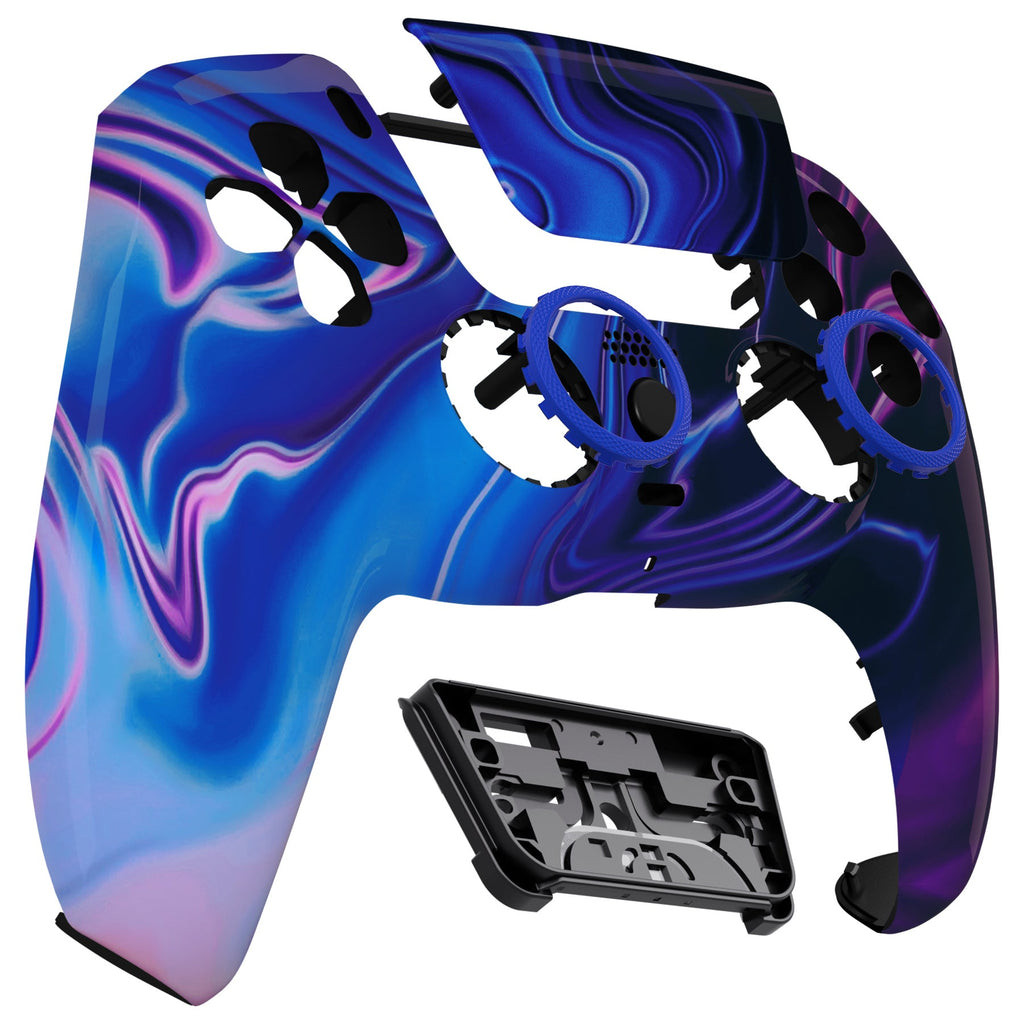 eXtremeRate LUNA Redesigned Replacement Front Shell with Touchpad Compatible with PS5 Controller BDM-010/020/030/040/050/060 - Origin of Chaos eXtremeRate