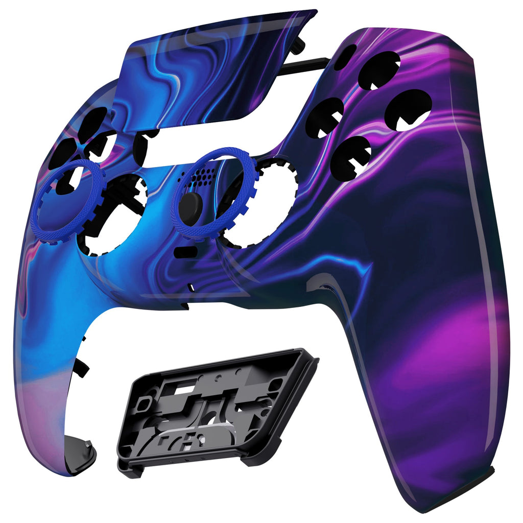 eXtremeRate LUNA Redesigned Replacement Front Shell with Touchpad Compatible with PS5 Controller BDM-010/020/030/040/050/060 - Origin of Chaos eXtremeRate
