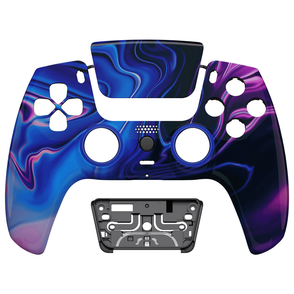 eXtremeRate LUNA Redesigned Replacement Front Shell with Touchpad Compatible with PS5 Controller BDM-010/020/030/040/050/060 - Origin of Chaos eXtremeRate