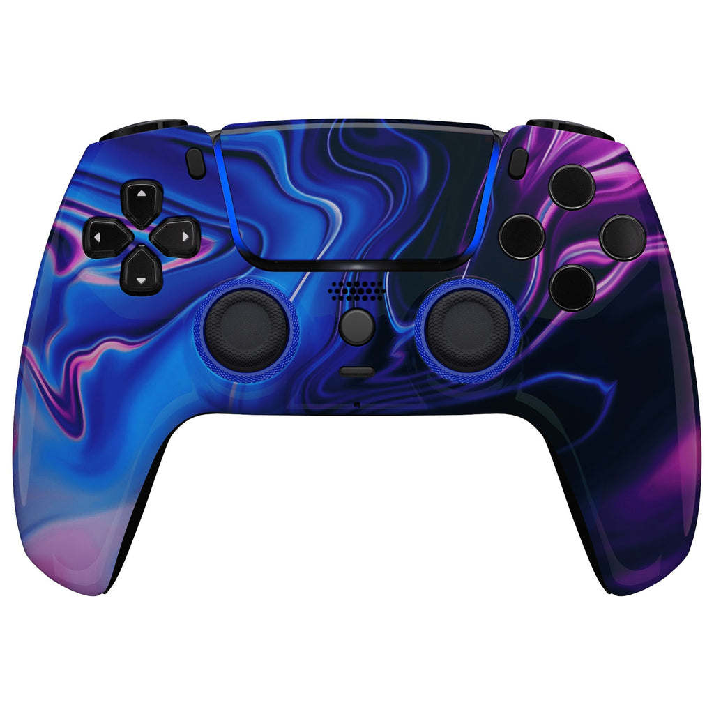 eXtremeRate LUNA Redesigned Replacement Front Shell with Touchpad Compatible with PS5 Controller BDM-010/020/030/040/050 - Origin of Chaos eXtremeRate