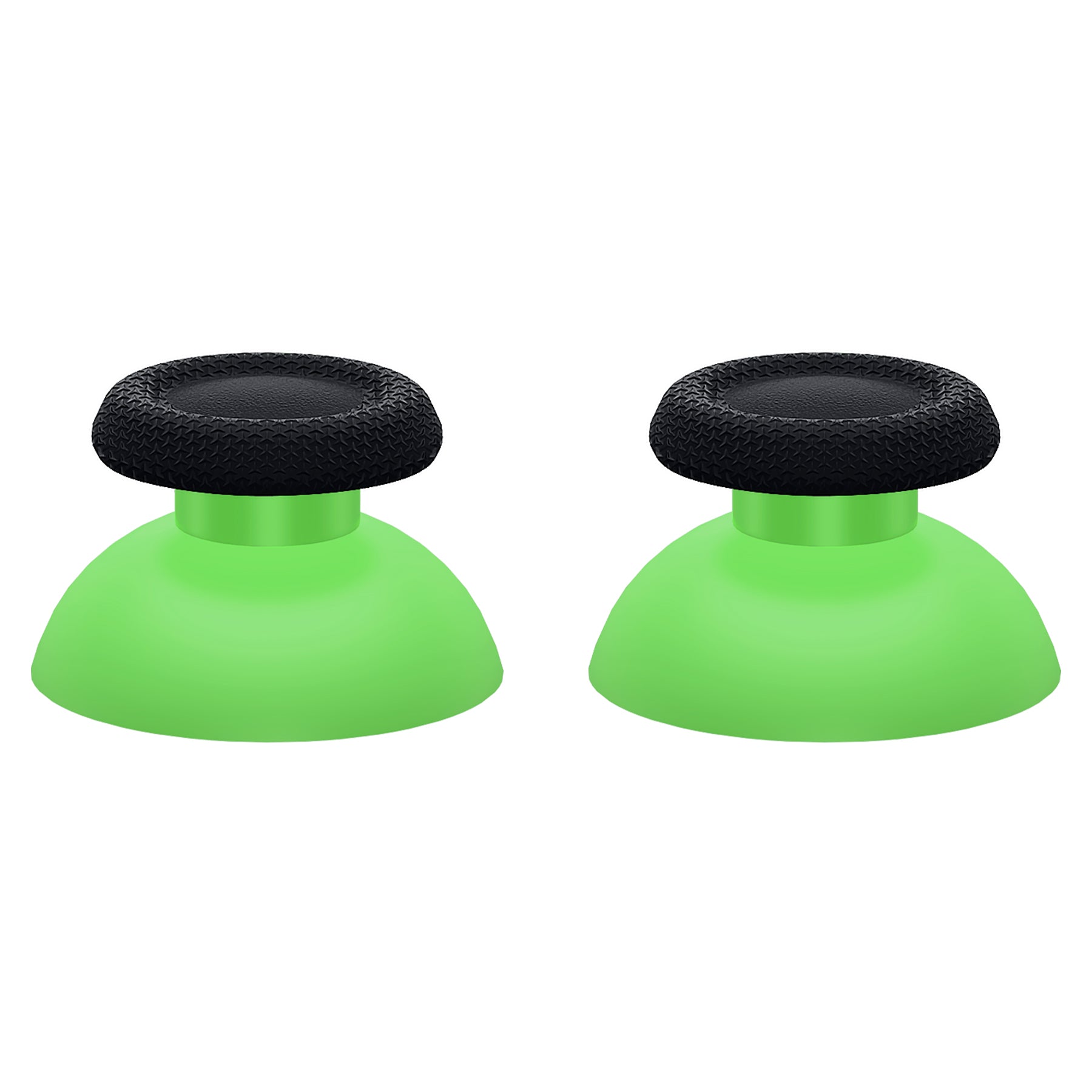 eXtremeRate Replacement Dual-Color Thumbsticks Analog Stick Joystick Compatible with PS5 & PS4 All Model Controller - Green & Black eXtremeRate