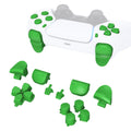 eXtremeRate Replacement Full Set Buttons Compatible with PS5 Controller BDM-010/020 - Green eXtremeRate