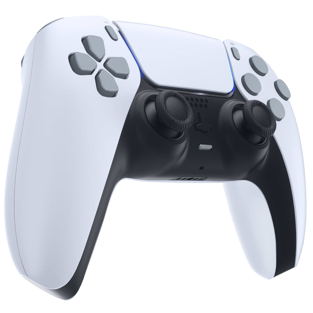 eXtremeRate Replacement Full Set Buttons Compatible with PS5 Controller BDM-030/040/050/060 - New Hope Gray eXtremeRate
