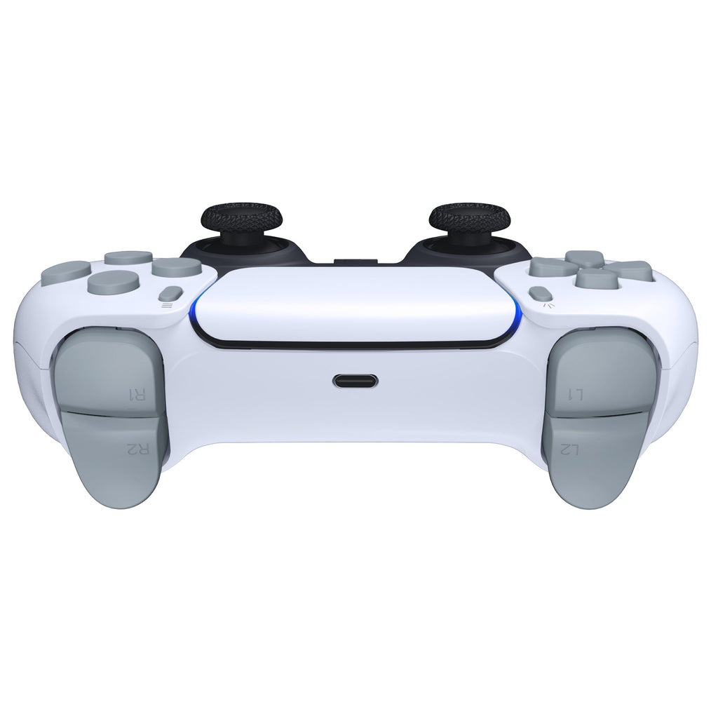 eXtremeRate Replacement Full Set Buttons Compatible with PS5 Controller BDM-030/040/050/060 - New Hope Gray eXtremeRate