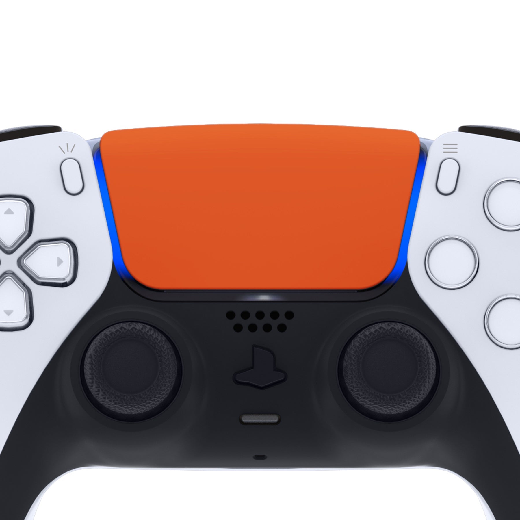 eXtremeRate Replacement Custom Touchpad Cover Compatible with PS5 Controller BDM-010/020/030/040/050/060 - Orange eXtremeRate