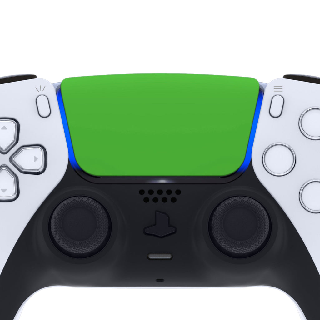 eXtremeRate Replacement Custom Touchpad Cover Compatible with PS5 Controller BDM-010/020/030/040/050/060 - Green eXtremeRate