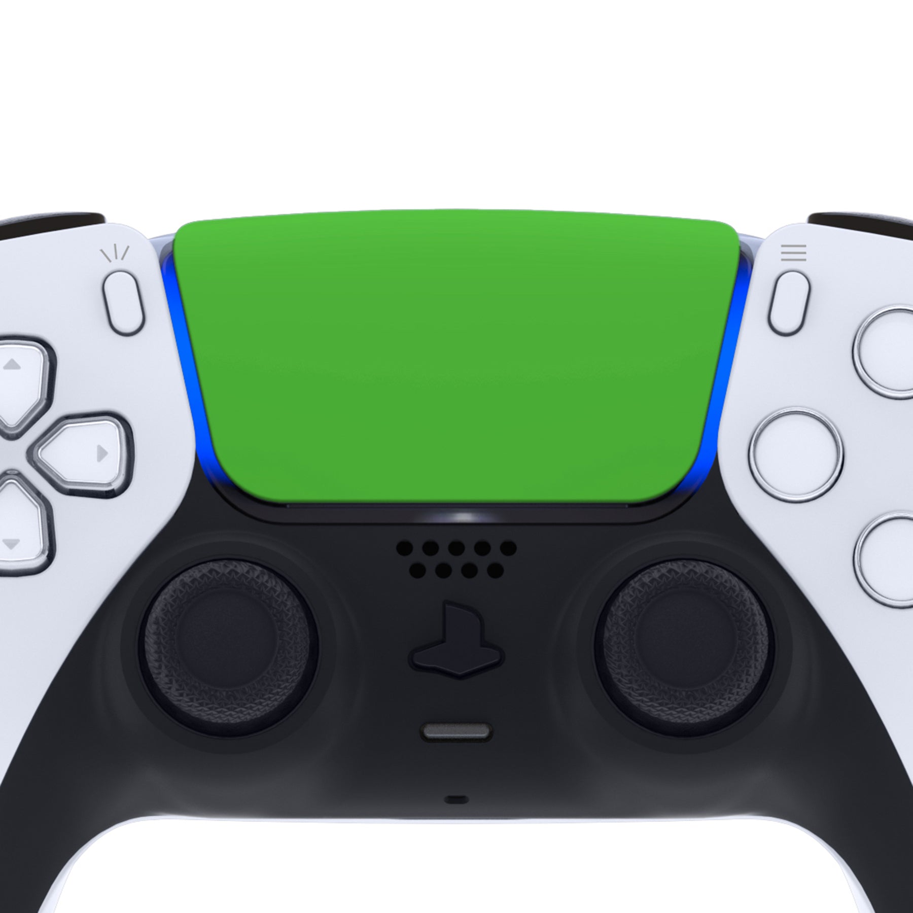 eXtremeRate Replacement Custom Touchpad Cover Compatible with PS5 Controller BDM-010/020/030/040/050/060 - Green eXtremeRate