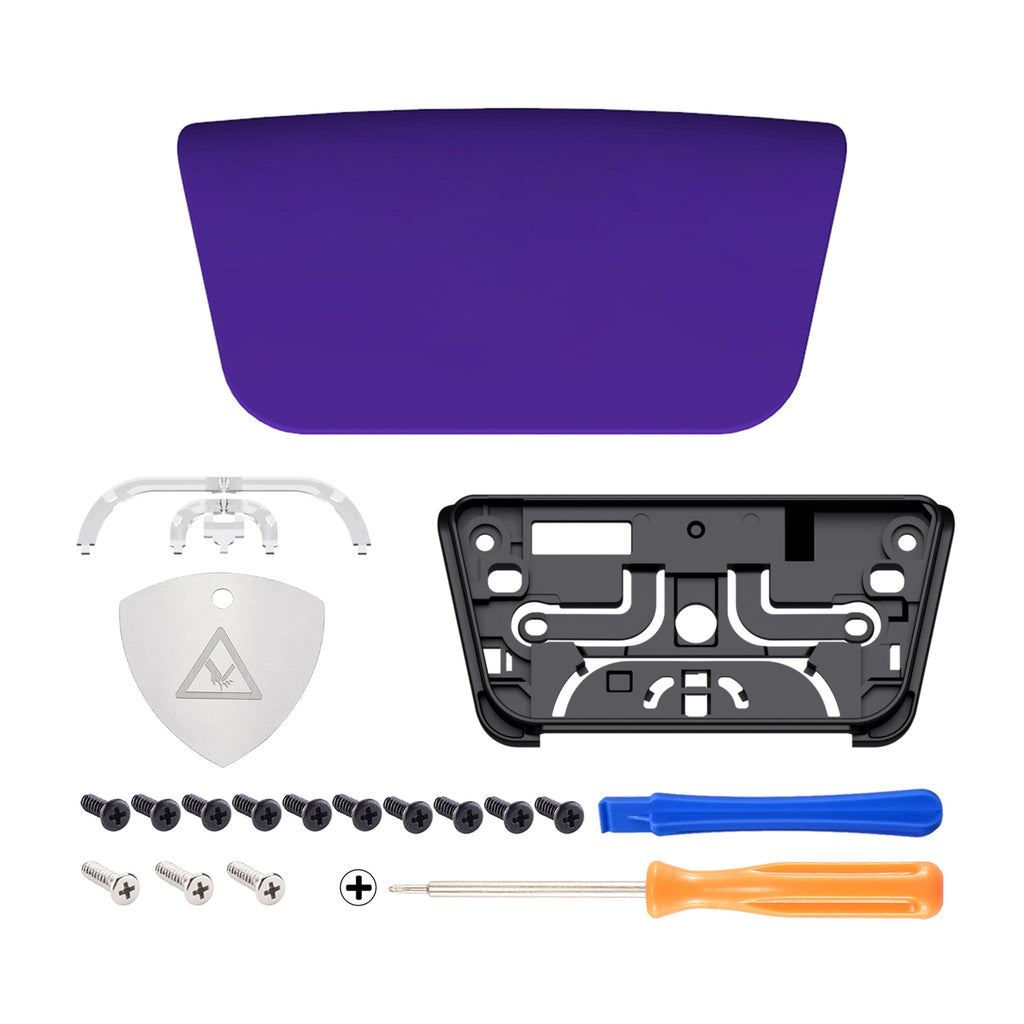 eXtremeRate Replacement Custom Touchpad Cover Compatible with PS5 Controller BDM-010/020/030/040/050/060 - Purple eXtremeRate