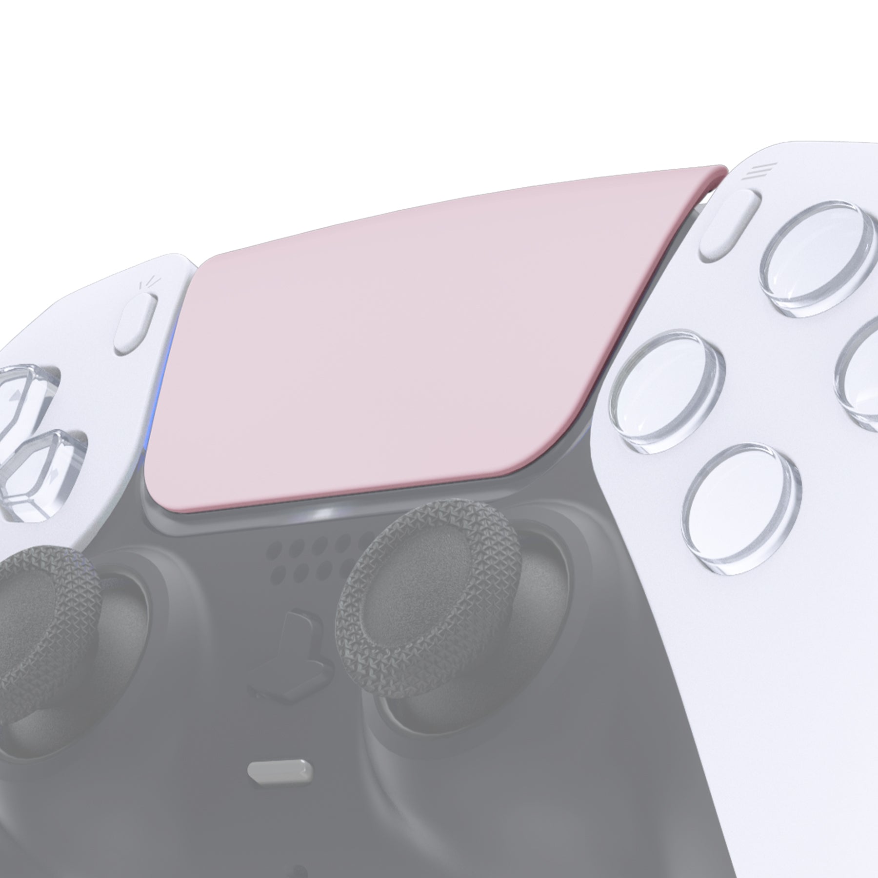 eXtremeRate Replacement Custom Touchpad Cover Compatible with PS5 Controller BDM-010/020/030/040/050/060 - Cherry Blossoms Pink eXtremeRate