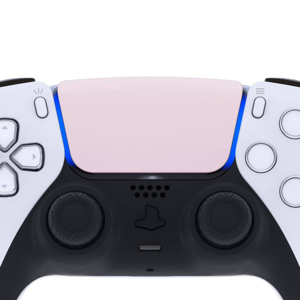 eXtremeRate Replacement Custom Touchpad Cover Compatible with PS5 Controller BDM-010/020/030/040/050/060 - Cherry Blossoms Pink eXtremeRate