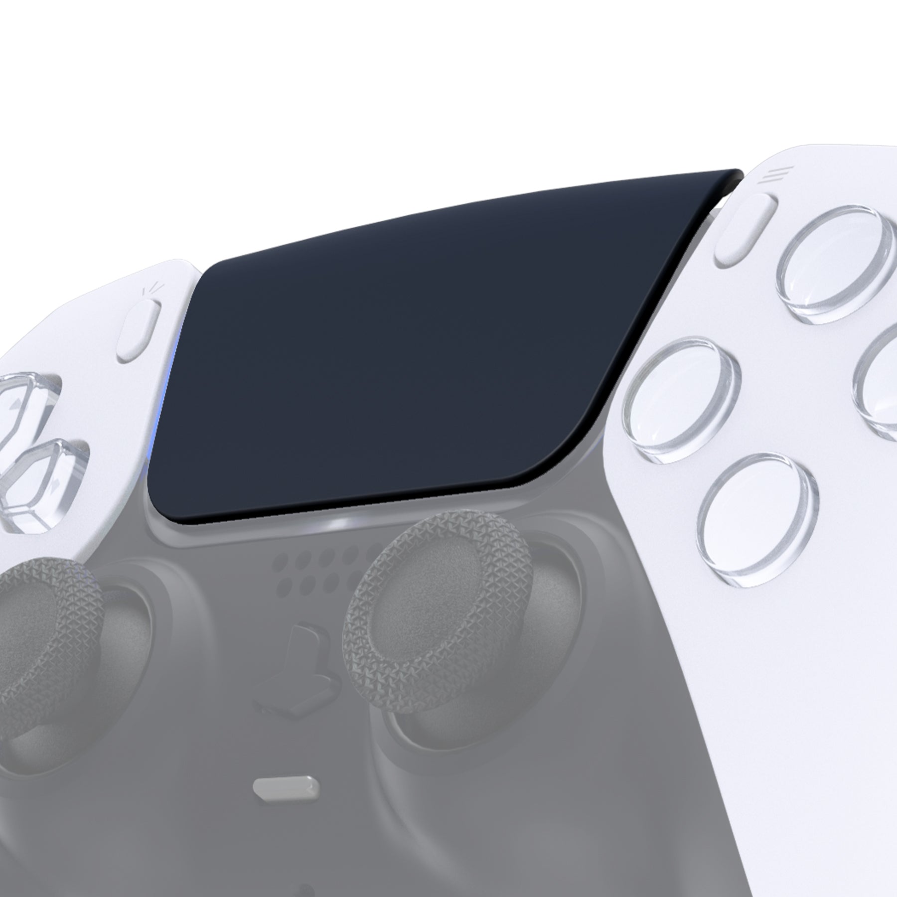 eXtremeRate Replacement Custom Touchpad Cover Compatible with PS5 Controller BDM-010/020/030/040/050/060 - Midnight Blue eXtremeRate