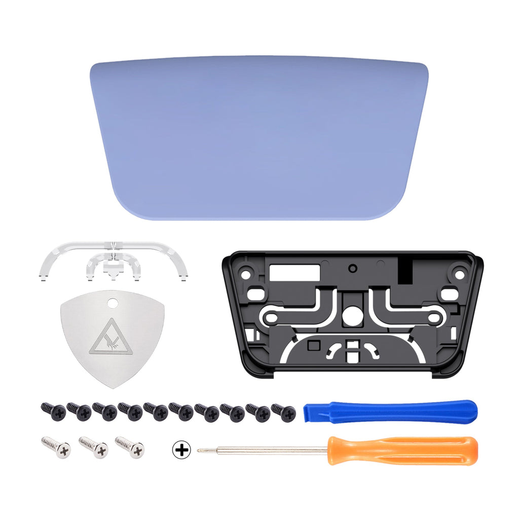eXtremeRate Replacement Custom Touchpad Cover Compatible with PS5 Controller BDM-010/020/030/040/050/060 - Light Violet eXtremeRate