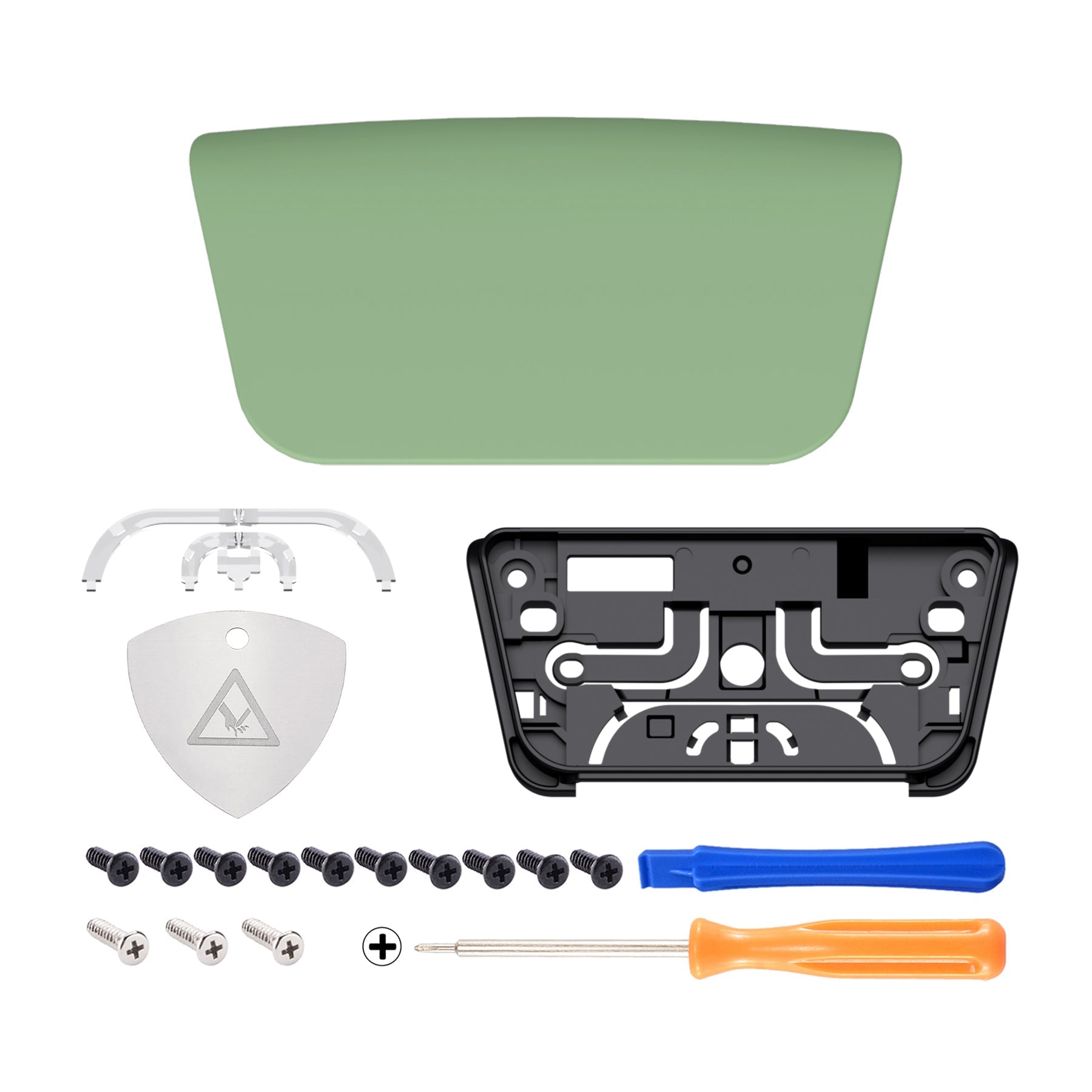 eXtremeRate Replacement Custom Touchpad Cover Compatible with PS5 Controller BDM-010/020/030/040/050/060 - Matcha Green eXtremeRate