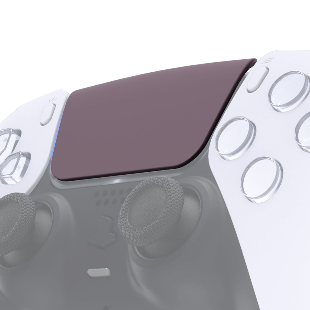 eXtremeRate Replacement Custom Touchpad Cover Compatible with PS5 Controller BDM-010/020/030/040/050/060 - Dark Grayish Violet eXtremeRate