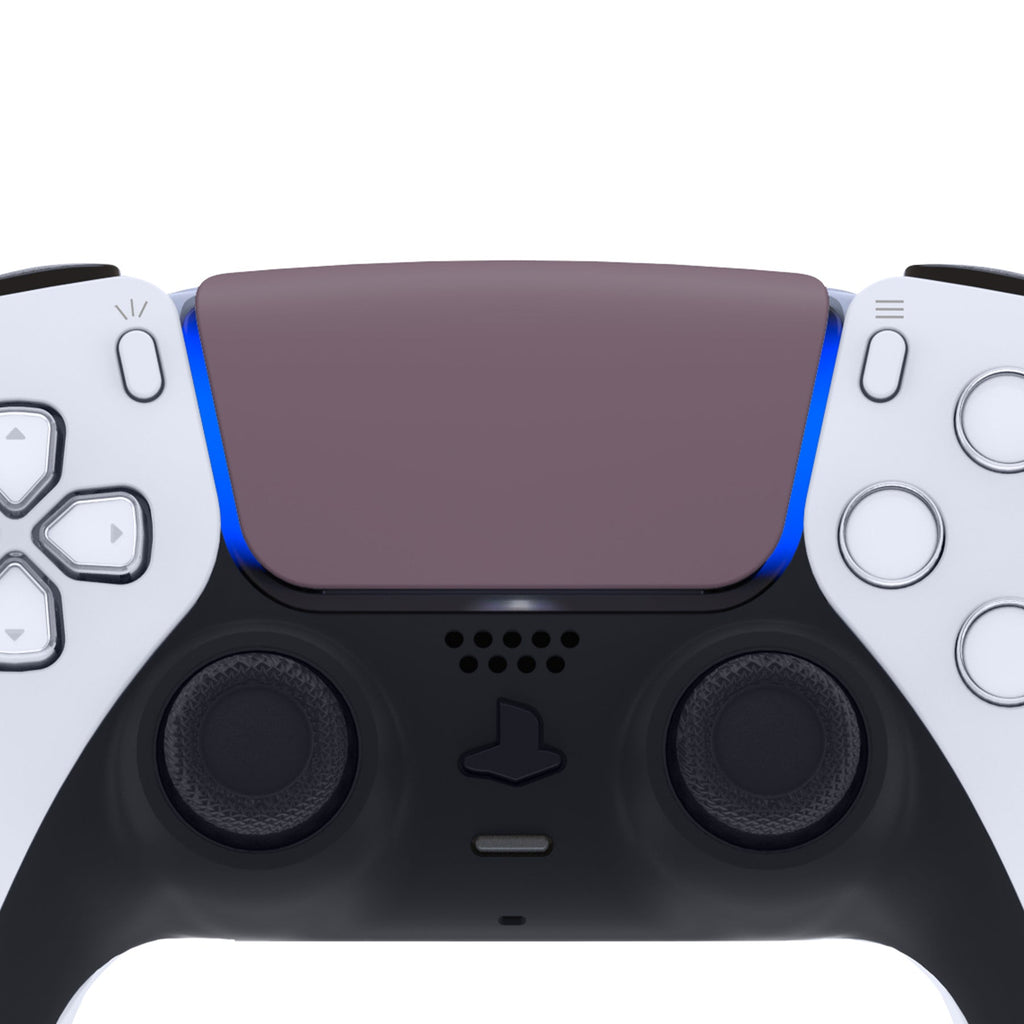 eXtremeRate Replacement Custom Touchpad Cover Compatible with PS5 Controller BDM-010/020/030/040/050/060 - Dark Grayish Violet eXtremeRate